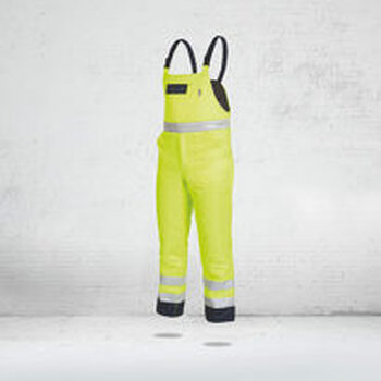 Ogrodniczki ocieplane DROGOWIEC Hi- Vis