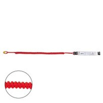 Amortyzator bezpieczeństwa z linką elastyczną bez zatrzaśników BW100/LE111